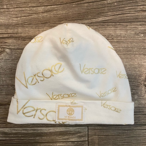 versace baby hat